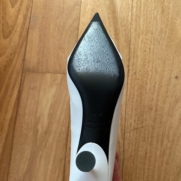 Balenciaga logo fringe knife toe pump - Picture 11 of 12